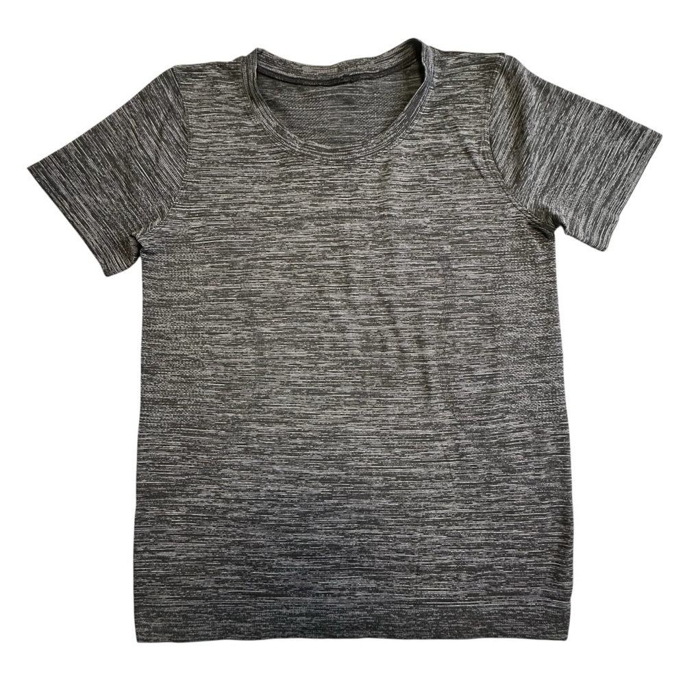 Lululemon Women’s Swiftly Tech Short Sleeve Top In Feathered Black Sz.10? Active